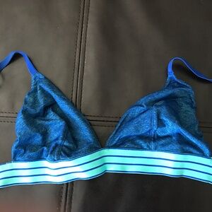 Victoria's Secret bra in blue & teal, small